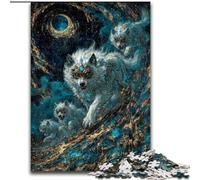 Puzzles pour Adultes 1 000 éléphants mystérieux, Anti-Stress, défi Difficile, Cadeaux du Père Noël Secret pour Les 14 Ans et Plus (Taille 26x38cm)