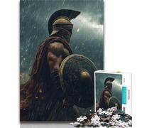 Puzzles pour Adultes 1 000 Jeux de Guerriers médiévaux pour Adolescents, Jeux Amusants en Famille, idéal comme Cadeau pour Toute la Famille (Taille 75x50cm)