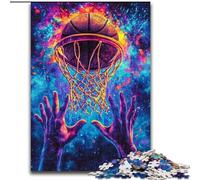 Puzzles pour Adultes : 1 000 Jeux de tir au Basket-Ball, Un défi Difficile et Impossible pour Les Adolescents (Taille : 26 x 38 cm)