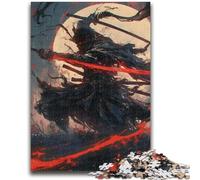 Puzzles pour Adultes 1 000 mystérieux Ninjas samouraïs, Puzzles éducatifs pour Adultes, idéal comme Cadeau pour Toute la Famille (26x38cm)