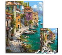 Puzzles pour Adultes, 1 000 pièces, Puzzles en Carton, falaises en Bord de mer, Jeux stimulants, Cadeaux d'anniversaire Uniques pour Les Enfants de 14 Ans et Plus, 26x38cm