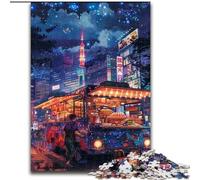 Puzzles pour Adultes, 1 000 pièces, Rues de la Ville fantastiques, Jeu Familial créatif et décoration d'intérieur, Cadeau de Noël idéal pour Les Adolescents (Taille : 50x75cm)