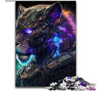 Puzzles pour Adultes, 1 000 pièces, thème Lions de l'espace, Un Casse-tête Stimulant pour Adolescents, Parfait pour la décoration intérieure ou comme Cadeau (Taille 26x38cm)