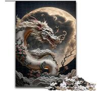 Puzzles pour Adultes : 1 000 Puzzles Brave Dragon pour Adultes, 1 000 pièces, pour Les fêtes et Les Anniversaires (Taille 26x38cm)