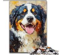 Puzzles pour Adultes : 1 000 Puzzles de Chiens Heureux pour Anniversaires, fêtes et Occasions spéciales (Taille : 26 x 38 cm)