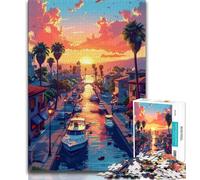 Puzzles pour Adultes 1 000 Puzzles de paysages animés pour Adolescents, idéals comme Cadeaux pour Toute la Famille à partir de 14 Ans (Taille 75x50cm)
