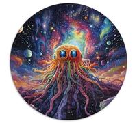 Puzzles pour Adultes : 1 000 Puzzles Galaxy Octopus pour Adultes, idée Cadeau d'anniversaire, Jeu de réflexion Stimulant (67,5 x 67,5 cm)