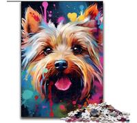 Puzzles pour Adultes : 1 000 Puzzles Yorkshire Terrier, Un défi créatif pour Les passionnés, Un pour se détendre (Taille : 26 x 38 cm)
