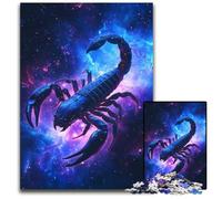 Puzzles pour Adultes 1 000 Scorpions de la Galaxie, Puzzles en Carton, Jeux éducatifs, Anti-Stress, décoration d'intérieur, pour Les 14 Ans, 26 x 38 cm