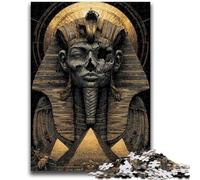 Puzzles pour Adultes 1 000 squelettes égyptiens, Difficiles à réaliser, Amusants et Humoristiques, Cadeau d'anniversaire, décoration Murale, 26 x 38 cm