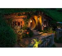 Puzzles pour Adultes 100 pièces, Nouvelle-Zélande, Matamata, Maison du Hobbit, 45,5 x 35,5 cm