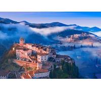 Puzzles pour Adultes 100 pièces Villes célestes du Centre de l'Italie 45,5x35,5CM
