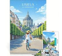 Puzzles pour Adultes 1000 Affiche Sainte-Thérèse de Lisieux, Jeu de réflexion, Réduction du Stress intéressante, Cadeau Stimulant 38x52cm