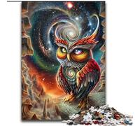 Puzzles pour Adultes 1000 Animaux fantastiques hiboux, adaptés aux 14 Ans et Plus, Jeux éducatifs à Domicile, Jouets à Faire soi-même, œuvres d'art, Cadeau (Taille 50x75cm)