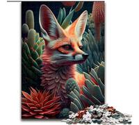 Puzzles pour Adultes 1000 Animaux fantastiques Nature Renard, à partir de 14 Ans Décoration d'intérieur à Offrir à Toute la Famille et aux Amis (Taille 50x75cm)