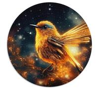 Puzzles pour Adultes 1000 Animaux Moineau doré Puzzles Difficiles pour Adultes Activité à Domicile pour Les Vacances, Les Anniversaires et Les soirées de Jeux en Famille (67,5 x 67,5 cm)