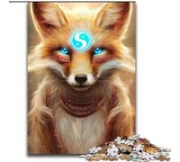 Puzzles pour Adultes 1000 Anime Fox God, pour Les 14 Ans et Plus Chaque pièce est Unique - Jeu Amusant et Stimulant pour Toute la Famille Bon Cadeau (Taille 26x38cm)