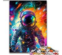 Puzzles pour Adultes 1000 astronautes artistiques, Parfaits pour Les Adolescents, Les Liens familiaux, Les Casse-têtes et Les Cadeaux de décoration d'intérieur DIY (Taille : 26x38cm)