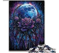 Puzzles pour Adultes 1000 Attrape-rêves mystiques, Casse-tête pour décoration Murale, Cadeaux d'anniversaire et de Noël Uniques pour Les 14 Ans (Taille 26x38cm)