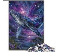 Puzzles pour Adultes 1000 Baleines mystérieuses, pour Les 14 Ans et Plus Décoration d'intérieur comme Cadeau pour Toute la Famille et Les Amis (Taille 26x38cm)