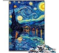 Puzzles pour Adultes 1000 Bateaux étoilés, Difficiles, avec des pièces de Formes aléatoires entièrement emboîtables (Taille 50x75cm)