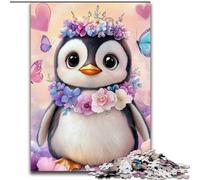 Puzzles pour Adultes 1000 bébés Pingouins, adaptés aux Personnes de 14 Ans et Plus Difficile à réaliser mais Amusant et Humoristique Superbe Cadeau (Taille 50x75cm)