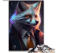 Puzzles pour Adultes 1000 Boss Black Leopard en Bois,Parfaits pour s'amuser Lors des Anniversaires,Noël 50x75cm pour la décoration intérieure,l'entraînement cérébral et Les Cadeaux