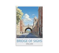 Puzzles pour Adultes 1000, Bridge of Sighs Puzzle en Papier Anglais 1000 pièces Jeu de décompression 52x38cm
