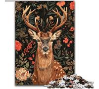 Puzzles pour Adultes 1000 Cerfs fantastiques, pour Les 14 Ans et Plus, Chaque pièce est Unique - Jeu Amusant et Stimulant pour Toute la Famille, Bon Cadeau (Taille 26x38cm)