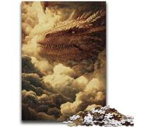 Puzzles pour Adultes 1000 Dragons fantastiques : stimulez Votre Cerveau, stimulez Votre Patience, développez Votre créativité et améliorez Votre décoration 50x75cm