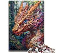 Puzzles pour Adultes 1000 Dragons Magiques : Stimulez Votre Cerveau, stimulez Votre Patience, développez Votre créativité et améliorez Votre décoration 50x75cm