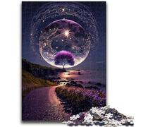 Puzzles pour Adultes 1000 Galaxy Art Beach pour Les 14 Ans et Plus Jeu de réflexion Meilleur Cadeau pour Adultes et Adolescents 50x75cm