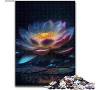 Puzzles pour Adultes 1000 Galaxy Art Lotus Puzzle Jeu Familial interactif, pour Les Vacances, Jeu d'activités familiales (Taille : 50x75cm)