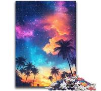 Puzzles pour Adultes 1000 Galaxy Beach pour 14 Ans et Plus Jeux éducatifs pour Adultes et Adolescents Illustration Cadeau 50x75cm
