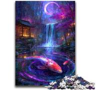Puzzles pour Adultes 1000 Galaxy Koi Convient aux 14 Ans et Plus Jeux familiaux Offrez des Cadeaux pour Toute la Famille 50x75cm