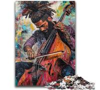 Puzzles pour Adultes 1000 Guitaristes Convient aux 14 Ans et Plus Jeux familiaux Offrez des Cadeaux pour Toute la Famille 26x38cm