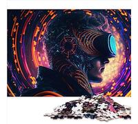 Puzzles pour Adultes 1000 Jeunes Hommes enthousiastes Puzzle en Bois pour Adultes et Enfants à partir de 12 Ans 50 x 75 cm