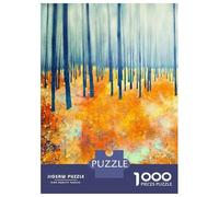 Puzzles pour Adultes 1000 Late Autumn Puzzles pour Adultes Jeux De Société pour Passer Le Temps À La Maison Cadeaux pour Les Amis Et La Famille 52x38cm/1000pcs