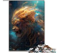 Puzzles pour Adultes 1000 Lions à la Mode, Jeu Familial Anti-Stress, défi Difficile, renforce l'amour Entre Couples (Taille 50x75cm)