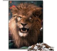 Puzzles pour Adultes 1000 Lions Sauvages, Jeu Familial Anti-Stress, défi Difficile, renforce l'amour Entre Couples (Taille 50x75cm)