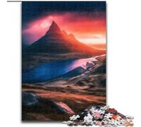 Puzzles pour Adultes 1000 Magnifiques Montagnes et Lacs, Casse-tête pour décoration Murale, Cadeaux d'anniversaire et de Noël Uniques pour Les 14 Ans (Taille 50x75cm)
