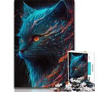 Puzzles pour Adultes 1000 Merveilleux Chats persans 1000 pièces pour Adolescents, Anti-Stress, défi Difficile, Jouets de décoration pour la Maison (Taille 38x26cm)