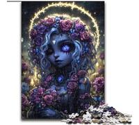 Puzzles pour Adultes 1000 Mystical Spirit Girl, adaptés aux Personnes de 14 Ans et Plus Difficile à compléter mais Amusant et Humoristique Superbe Cadeau (Taille 26x38cm)
