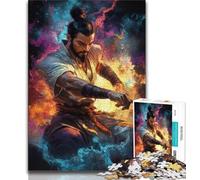 Puzzles pour Adultes 1000 Ninja Warrior, Aidez Le Cerveau à exercer des Jouets addictifs pour cultiver la Patience Collection d'artistes, Beaux-Arts (75x50cm)