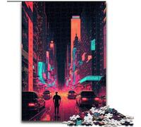 Puzzles pour Adultes 1000 Nuages de New York, Anti-Stress, défi Difficile, Cadeaux du Père Noël Secret, à partir de 14 Ans (Taille 50x75cm)