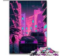 Puzzles pour Adultes 1000 Nuages de New York, Anti-Stress, défi Difficile, Cadeaux du Père Noël Secret, à partir de 14 Ans (Taille 50x75cm)