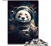 Puzzles pour Adultes 1000 Pandas astronautes, pour Les 14 Ans et Plus, Chaque pièce est Unique - Jeu Amusant et Stimulant pour Toute la Famille, Bon Cadeau (Taille 50x75cm)