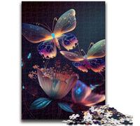 Puzzles pour Adultes 1000 Papillons colorés, Jeu éducatif Familial, à Offrir en Cadeau à Toute la Famille, à partir de 14 Ans, 50x75cm