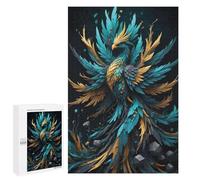 Puzzles pour Adultes 1000 PCS Abstract Phoenix Puzzle pour Adultes - Jeux Relaxants - Difficulté : Difficile - Cadeaux pour Les Amis Et La Famille 1000 PCS