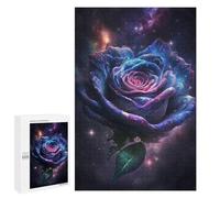 Puzzles pour Adultes 1000 PCS Cosmic Rose Fantasy Artwork-2 Puzzle pour Adolescents Assemblage De Motifs Interaction Parent-Enfant Jeu Au Design Attrayant 1000 PCS